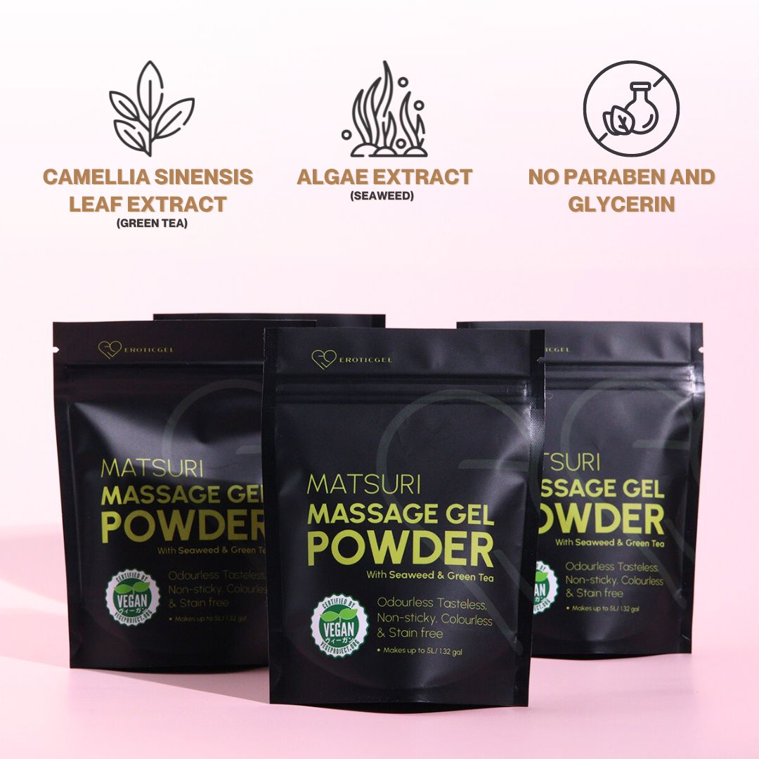 Matsuri Edition Japanese Nuru Massage Gel Powder 50g