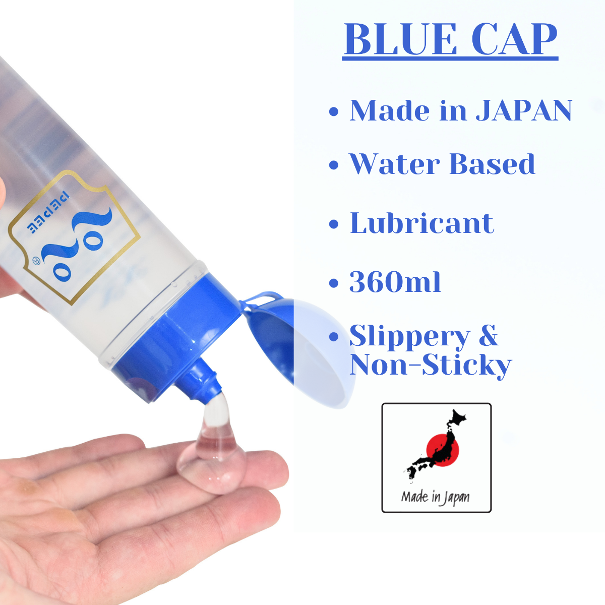 Pepee blue cap 360ml
