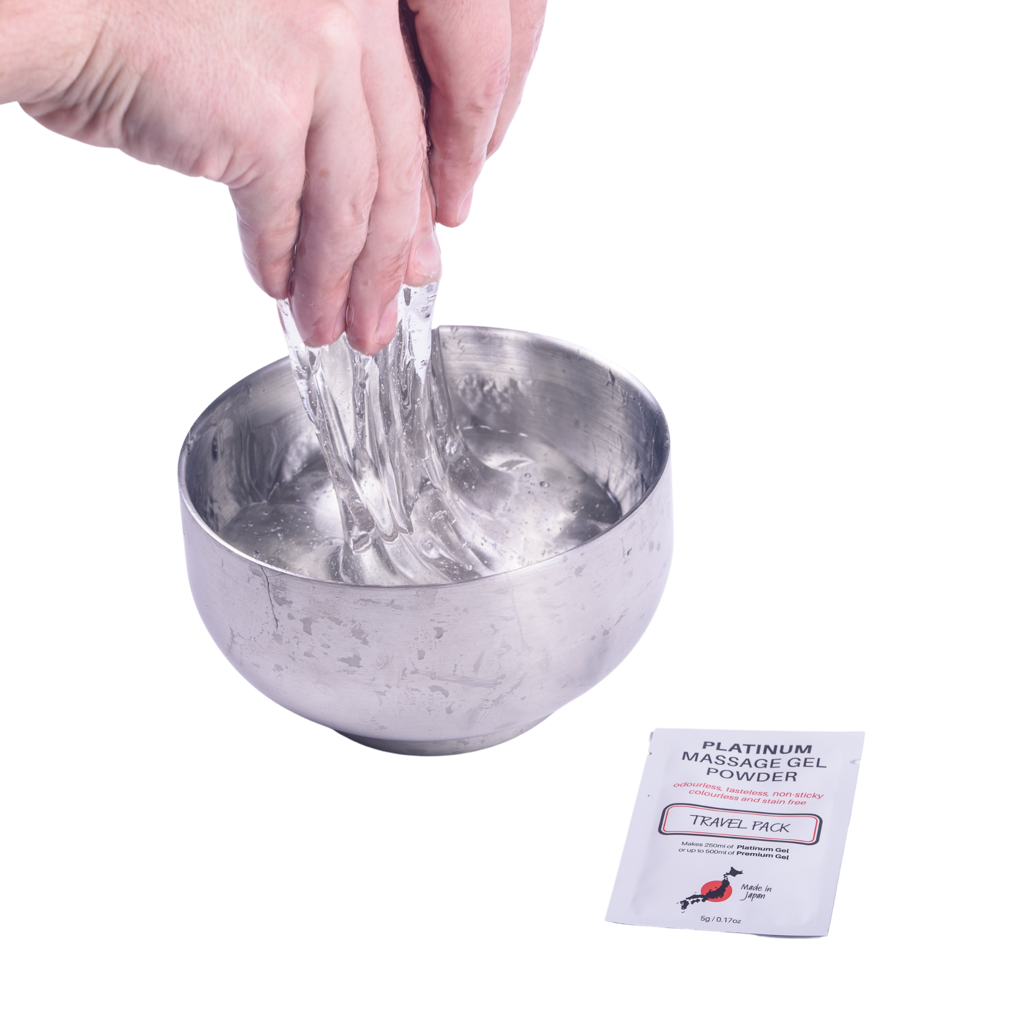 Massage bowl shaker + nuru massage powder 5g x 3