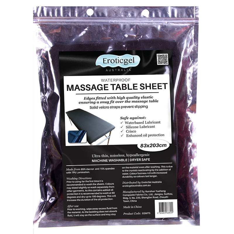 Massage table sheet